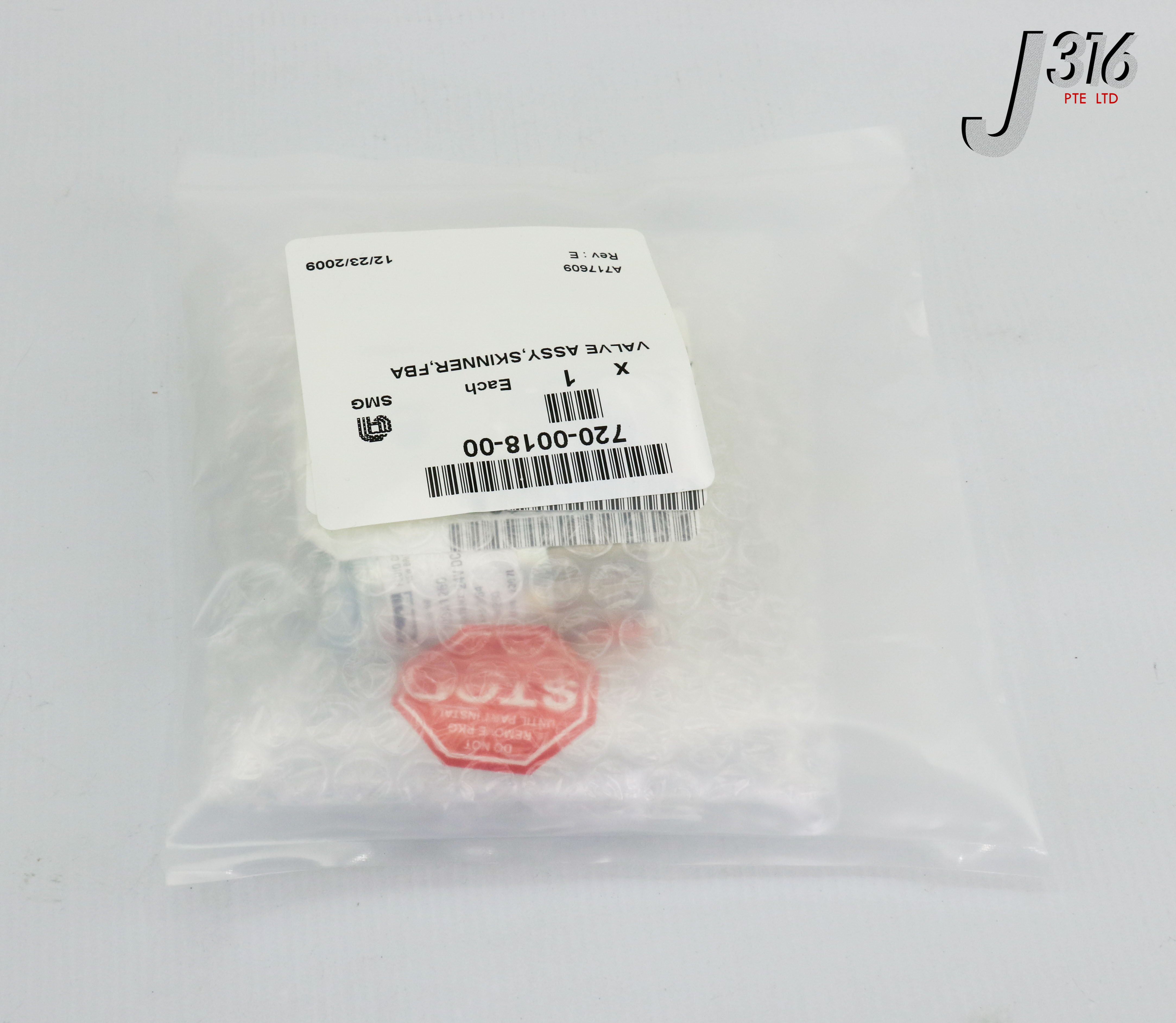 floow様 オーダー 19678 APPLIED MATERIALS PARKER SKINNER VLV, 24V DC, B2DA1250 (NEW